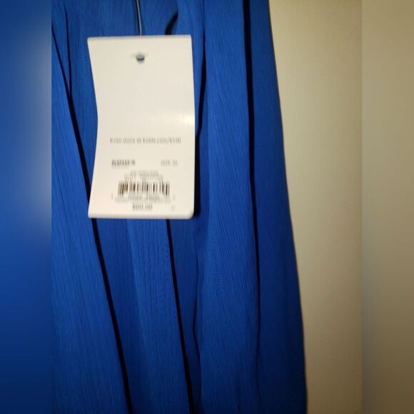EVRI Women's Royal Blue Chiffon Tiered Dress 3x NWT - Picture 4 of 6